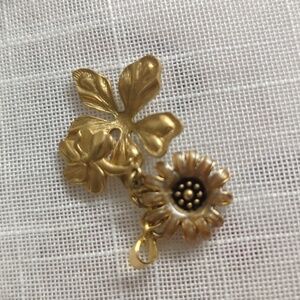 3in1 Vintage Flower Charm